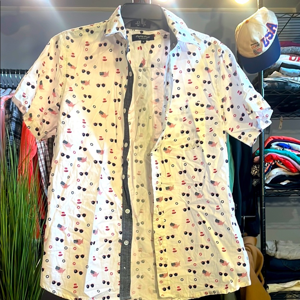 White American-themed Shirt